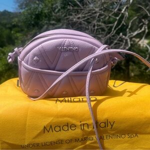 VALENTINO BY MARIO VALENTINO
Moony Quilted Crossbody Bag